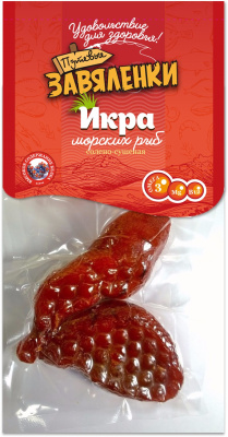 Икра минтая вяленая ястычная Икра минтая вяленая